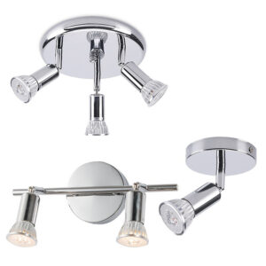 3 Head Ceiling Light GU10 MR16