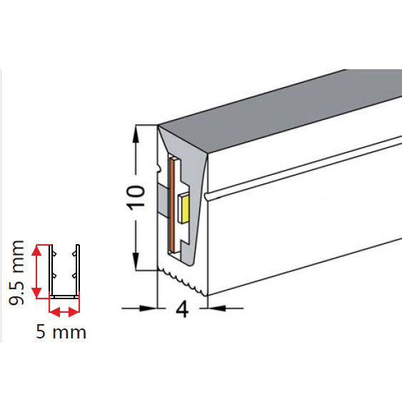 10*4mm LED Neon Light