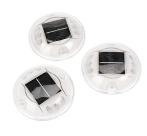 Round Solar Road Stud Light