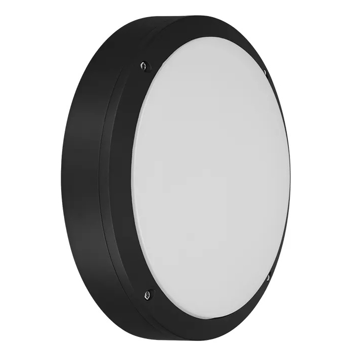 R275 Black 275mm 15W Bulkhead Light