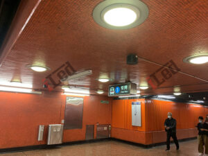 Max 360mm LED Bulkhead Light for Metra Station Lighting