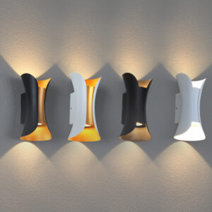 Modern Outdoor Lighting Sconces Outside LED Up Down Wall Lighting ILED-BH-016 E