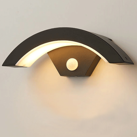 Philips Mygarden Outdoor Wall Light LED PIR Motion Sensor ILED-BH-018 B