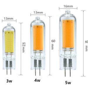 COB G4 LED Light 3W 4W 5W