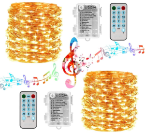 Music Christmas Wedding Party Fairy Copper Wire LED String Light