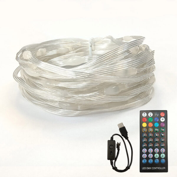 Waterproof Decorative RGB LED Fairy Light Christmas Garden Light