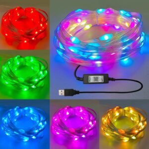 Waterproof Decorative RGB LED Fairy Light Christmas Garden Light