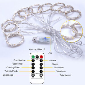 USB Christmas Wedding Fairy Curtain Copper Wire LED String Light