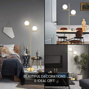 Modern Standing Floor Light with Two Balls ILED-FR5
