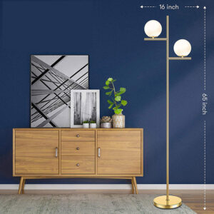 Modern Standing Floor Light with Two Balls ILED-FR5