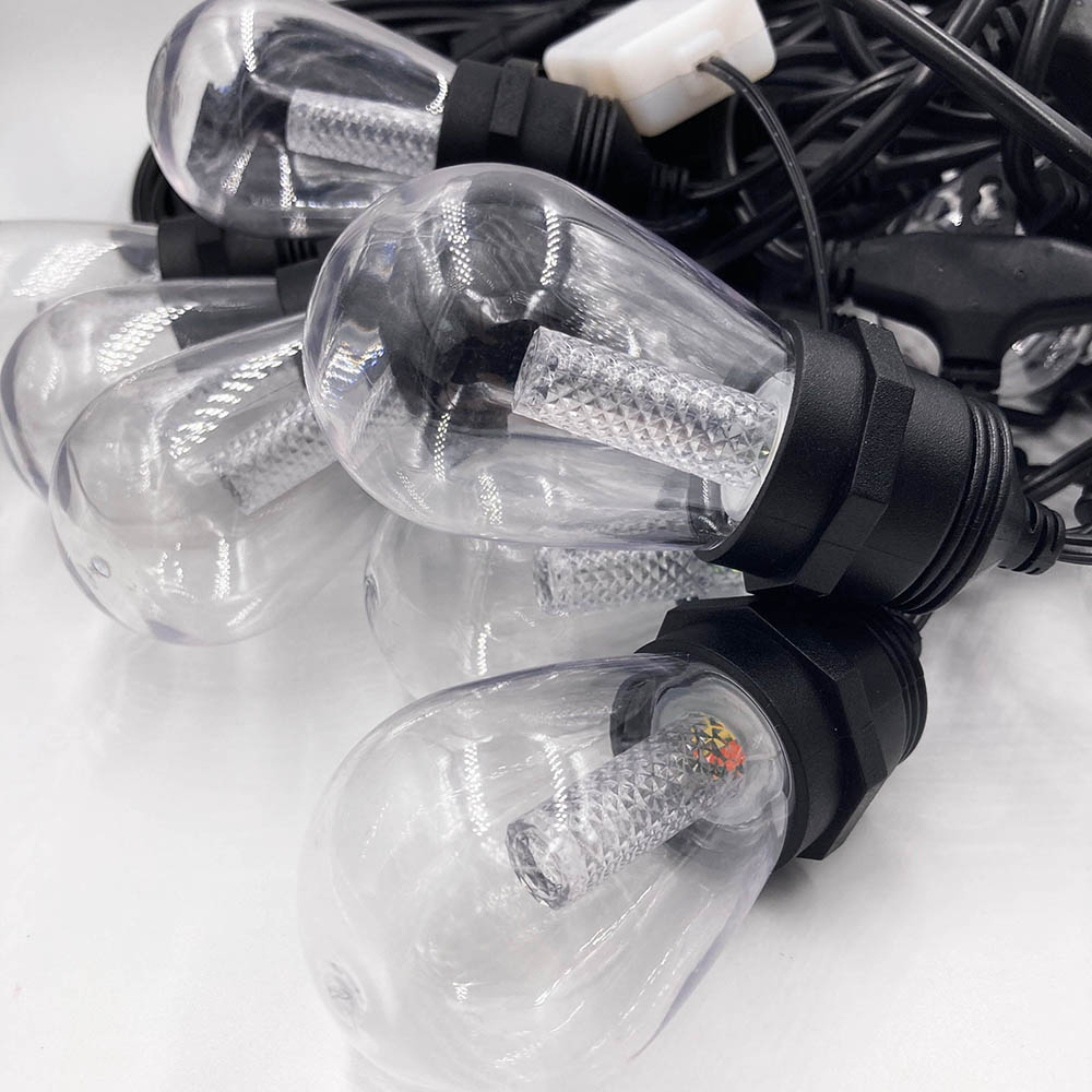 ILED-FST-C RGB LED String Light Outdoor RGB Patio Garden Lighting RGB LED String Light Outdoor RGB Patio Garden Lighting