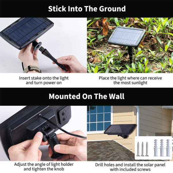 ILED-FST-D F1 Solar LED String Light Outdoor Waterproof Patio Garden Holiday Lighting