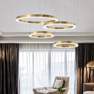 Gold Round Ring LED Light Pendant Lighting ILED-PD3