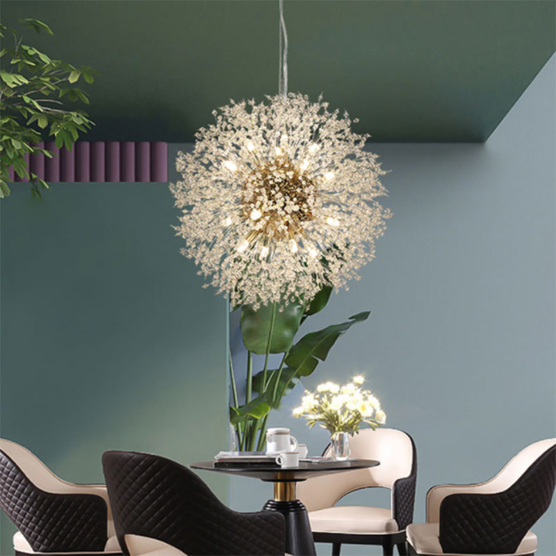 Nordic Modern Dandelion Chandelier Lights with G9 Bulb ILED-PD6 Nordic Modern Dandelion Chandelier Lights with G9 Bulb ILED-PD6