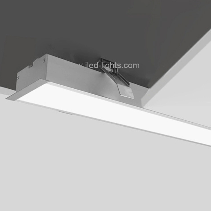 Recessed Linear LED Lighting Fixture Commercial and Residential