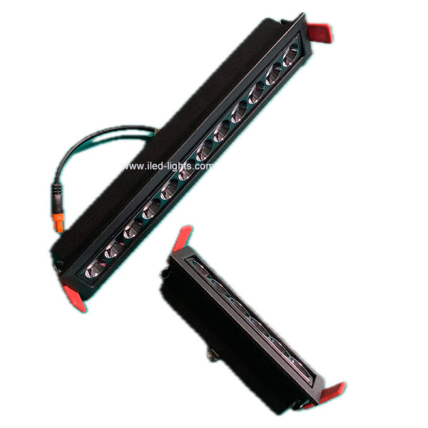 Recessed Linear Downlight LED Fixture UGR < 12 Tiltable