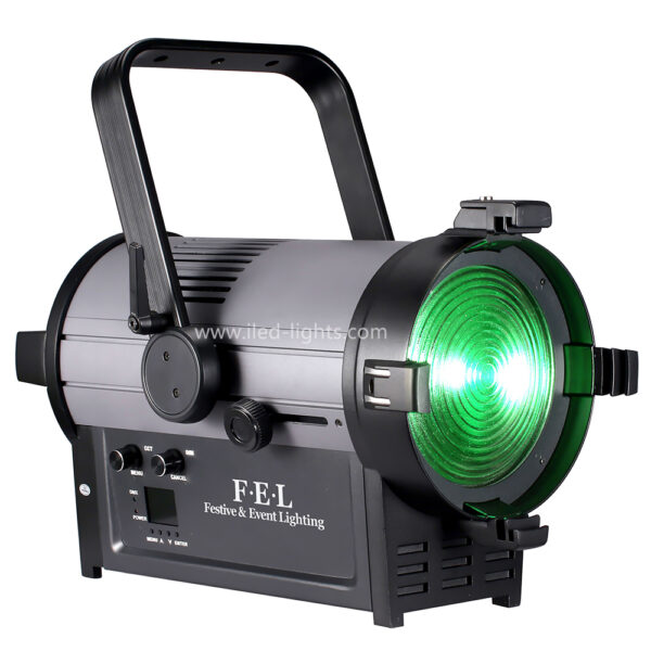 LED Fresnel RGBW Lights 200W Spotlight for Stuido Lighting