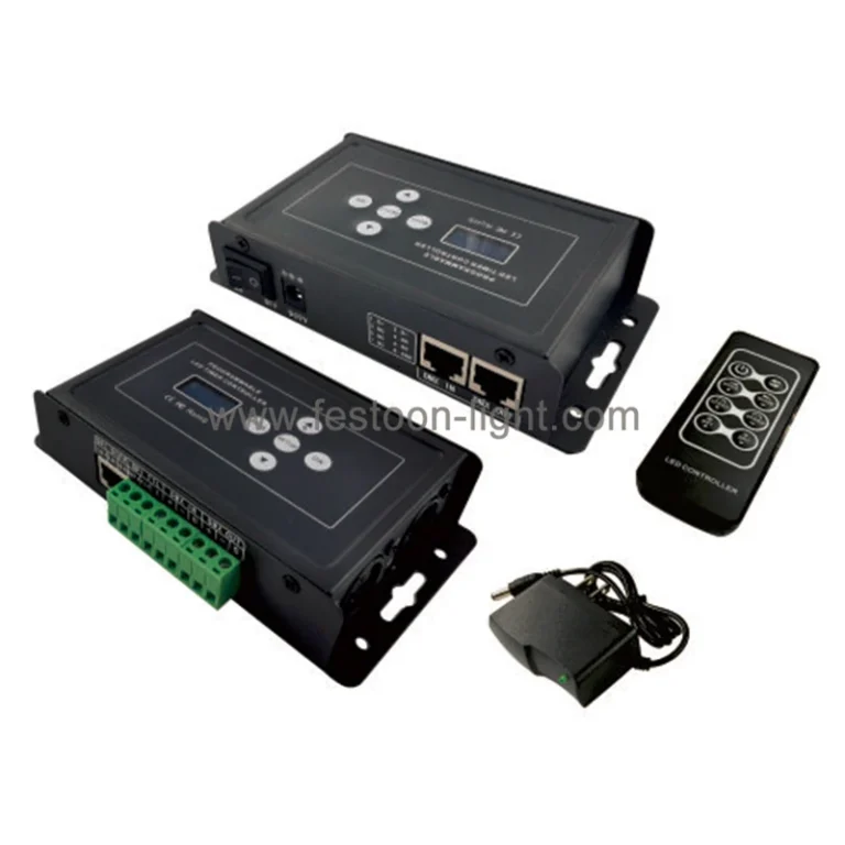 DMX Pixel Controller for RGB RGBW with RJ45 XLR