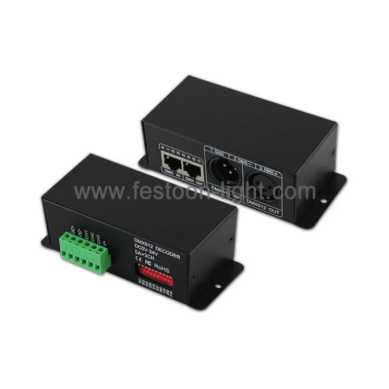 3 Channel DMX Decoder DMX512
