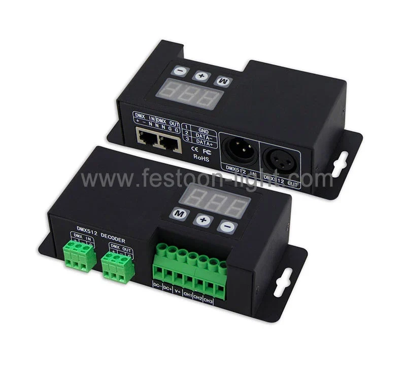 DMX512 Decoder Constant Current CC 350mA 3 CH