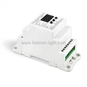 FEL-CD263 4CH Decoder DMX 512 RGBW DIN Rail for Colorful Strip Light